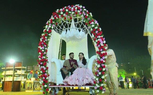 indian bride groom entry theme delhi