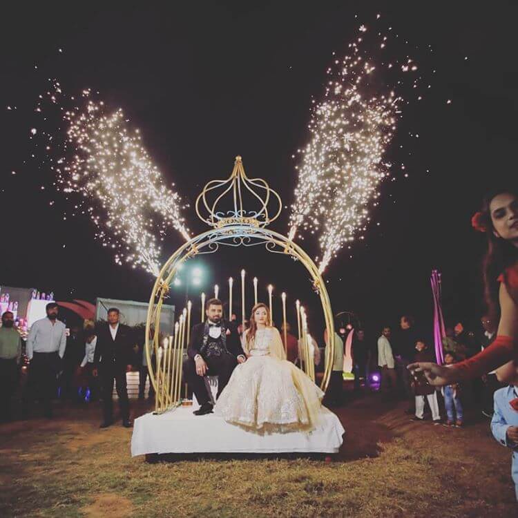 bride groom entry delhi