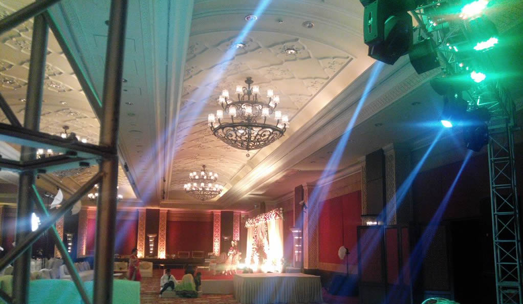 good stage and light setup delhi